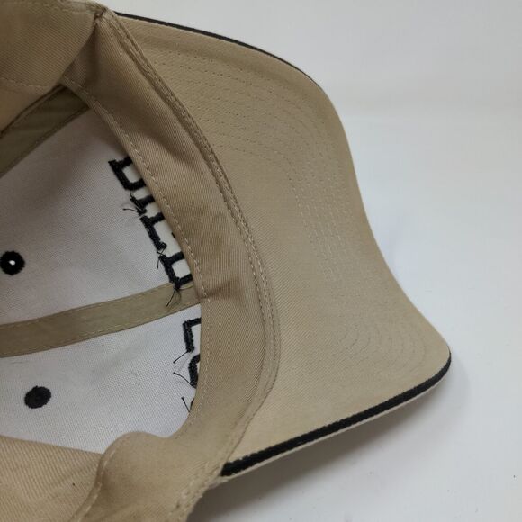 Otto Men's Pier 502 Strapback Hat Tan OSFM Embroidered Logo Spell Out - Picture 11 of 12